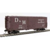Walthers Mainline 910-45031 - 40' ACF Modernized Welded Boxcar W/8' Youngstown Door Detroit & Mackinac (DM) 3118 - HO Scale -Model Trains Shop wal910 45031 35642.1671850873