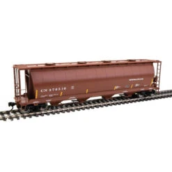 Walthers Mainline 910-7837 - 59' Cylindrical Hopper Canadian National (CN) 376530 - HO Scale