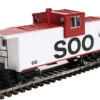 Walthers Mainline 910-8720 - International Extended Wide-Vision Caboose Soo Line (SOO) 66 - HO Scale 2 Walthers Mainline 910-8720 - International Extended Wide-Vision Caboose Soo Line (SOO) 66 - HO Scale -Model Trains Shop wal910 8720 54512.1684128020