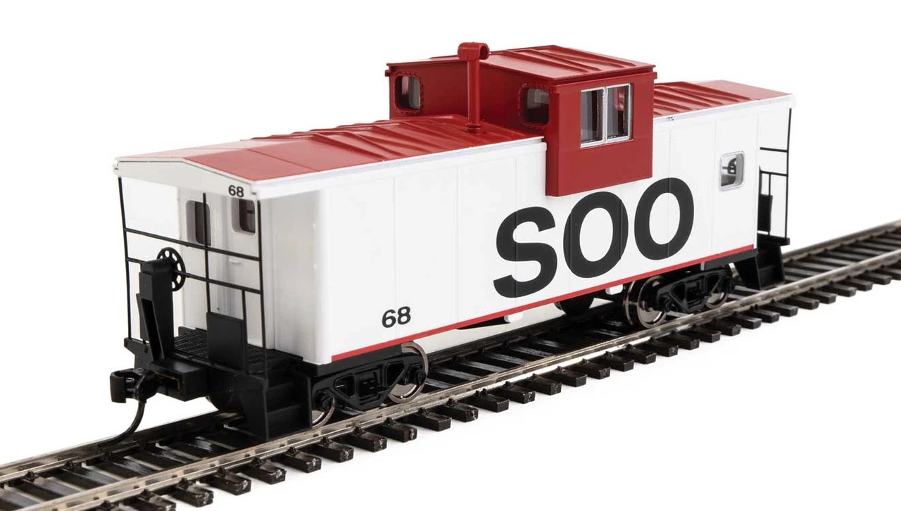 Walthers Mainline 910-8721 - International Extended Wide-Vision Caboose Soo Line (SOO) 68 - HO Scale 3 Walthers Mainline 910-8721 - International Extended Wide-Vision Caboose Soo Line (SOO) 68 - HO Scale