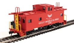 Walthers Mainline 910-8769 - International Wide-Vision Caboose Gulf Mobile And Ohio (GM&O) 2991 - HO Scale