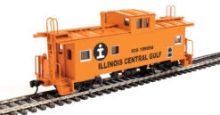 Walthers Mainline 910-8771 - International Wide-Vision Caboose Illinois Central Gulf (ICG) 199058 - HO Scale