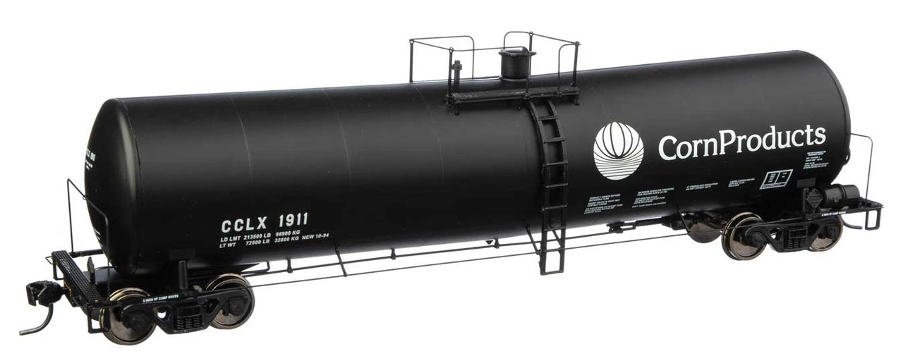 Walthers Proto 920-100253 - 23,000 Gallon Funnel-Flow Tank Car Corn Products (CCLX) 1911 - HO Scale 3 Walthers Proto 920-100253 - 23,000 Gallon Funnel-Flow Tank Car Corn Products (CCLX) 1911 - HO Scale