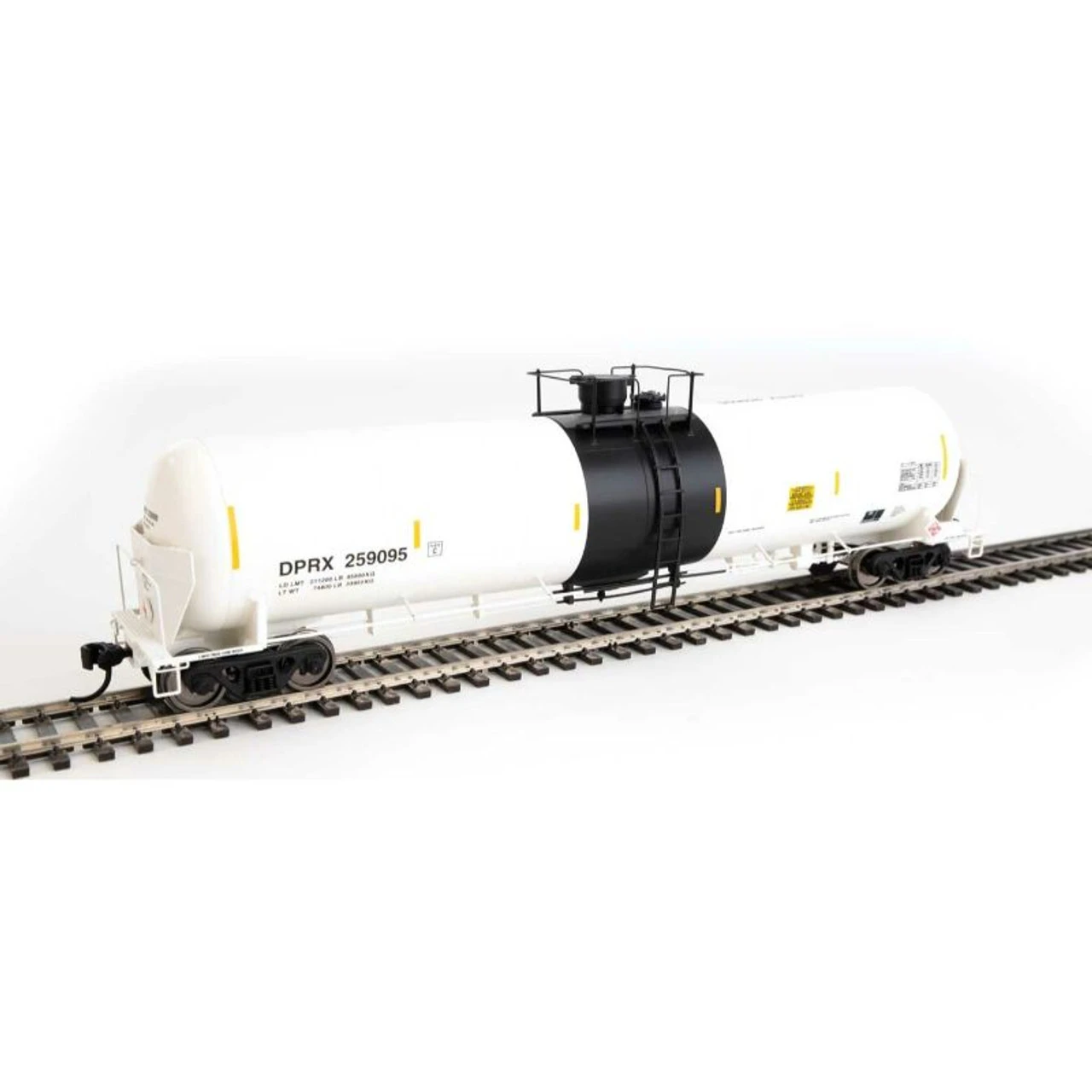 Walthers Proto 920-100739 - 55' Trinity Modified 30,145-Gallon Tank Car PBF Holding Co. (DPRX) 259095 - HO Scale 3 Walthers Proto 920-100739 - 55' Trinity Modified 30,145-Gallon Tank Car PBF Holding Co. (DPRX) 259095 - HO Scale
