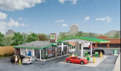 Walthers Cornerstone 933-3542 - Modernized Gas Station - HO Scale Kit