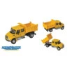 Walthers SceneMaster 949-11632 - 4300 Crew Cab Dump Truck - Yellow - HO Scale -Model Trains Shop wal949 11632 18929.1645224570