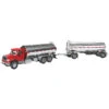 Walthers SceneMaster 949-11671 - InternationalÂ© 7600 Tank Truck W/Trailer - Al's Victory Service, Interstate Oil & Winner's Circle Decals - HO Scale -Model Trains Shop wal949 11671a 72560.1645668536