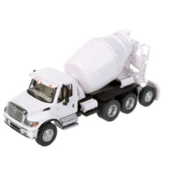 Walthers SceneMaster 949-11678 - Intl 7600 3-Axlw Cement - White - HO Scale