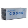 Walthers SceneMaster 949-8071 - 20' Corrugated Container COSCO - HO Scale -Model Trains Shop wal949 8071 81538.1645224617