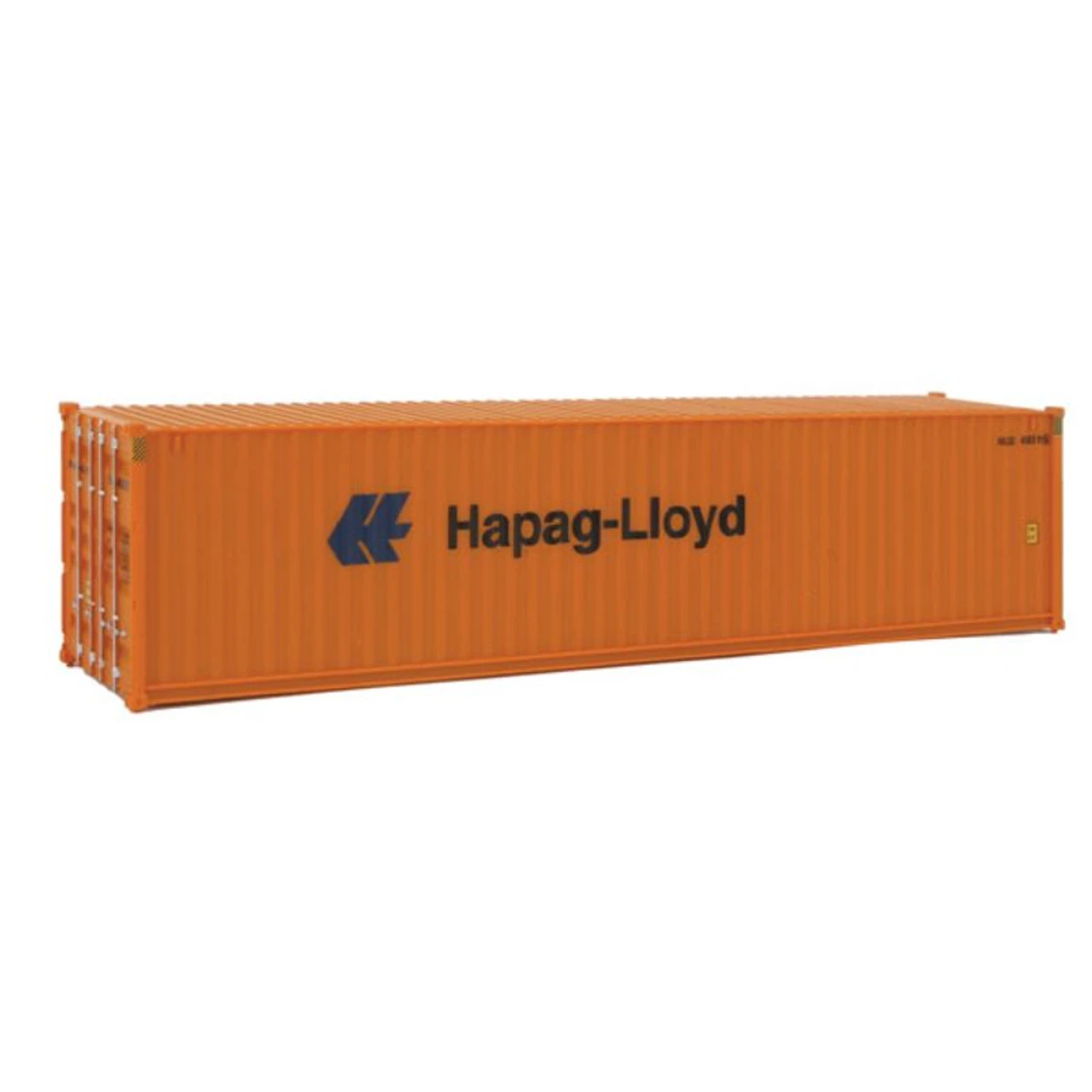 Walthers SceneMaster 949-8254 - 40' Hi Cube Corrugated Side Container Hapag-Lloyd - HO Scale 3 Walthers SceneMaster 949-8254 - 40' Hi Cube Corrugated Side Container Hapag-Lloyd - HO Scale