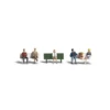 Woodland Scenics #1861 - Bus Stop People - HO Scale -Model Trains Shop woo1861 63775.1645224751