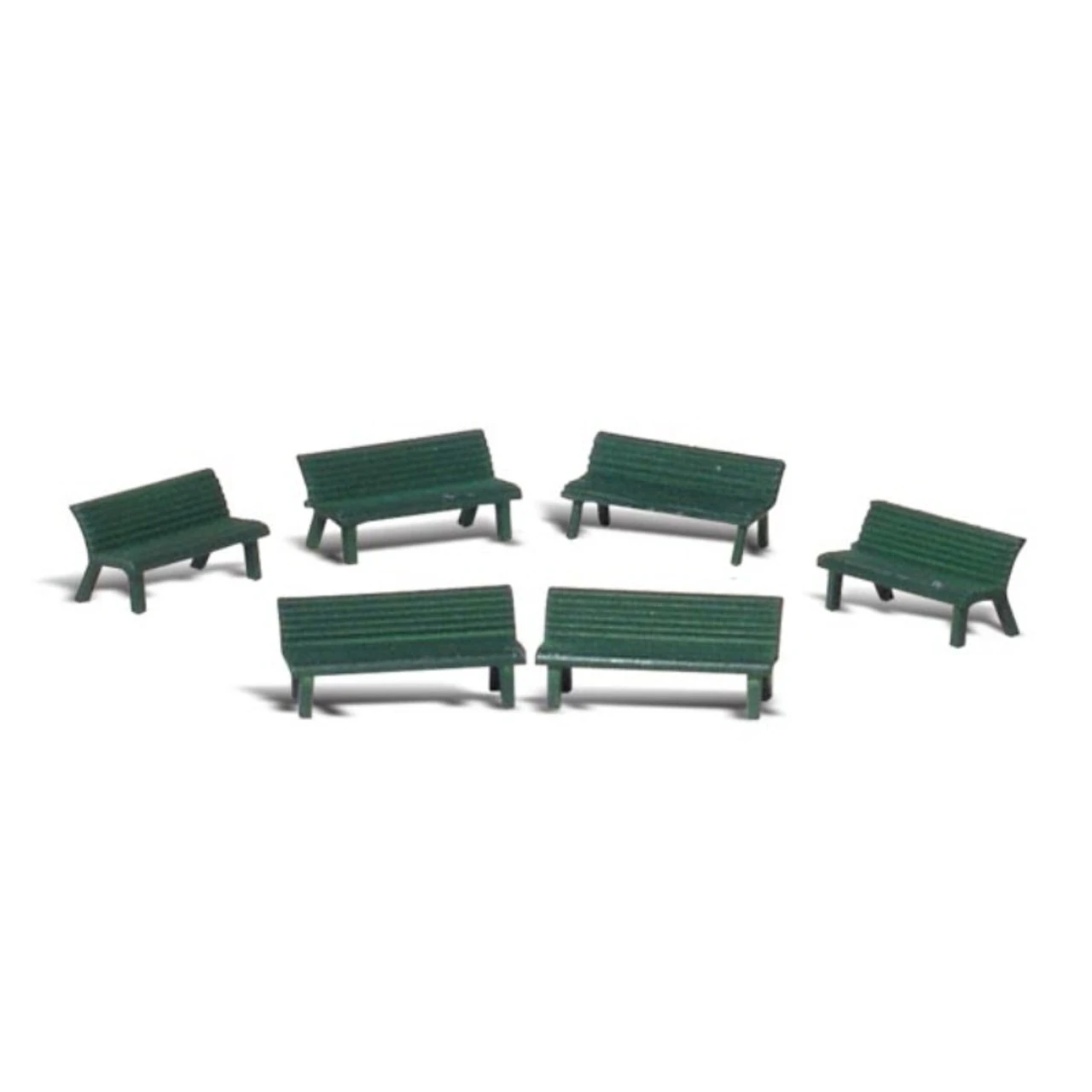 Woodland Scenics #1879 - Park Benches - HO Scale 3 Woodland Scenics #1879 - Park Benches - HO Scale