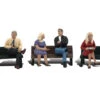 Woodland Scenics #1924 -People On Benches - HO Scale -Model Trains Shop woo1924 64619.1645224762