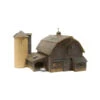 Woodland Scenics 5038 - Built & Ready Old Weathered Barn - HO Scale -Model Trains Shop woo5038a 96756.1645224842